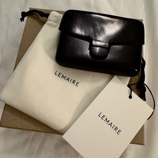 OS) 르메르 일 부세또 카드 홀더 블랙