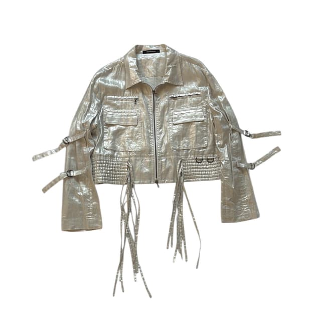 FW14 Metalic Western Jacket 