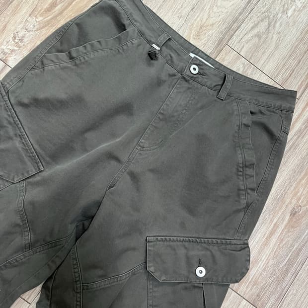 슬로우애시드 디비전 코튼 카고팬츠 m