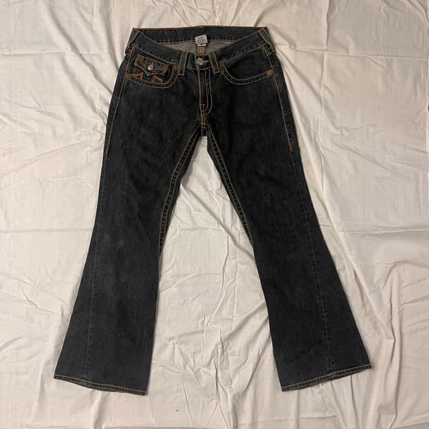 Boots cut True Religion denim