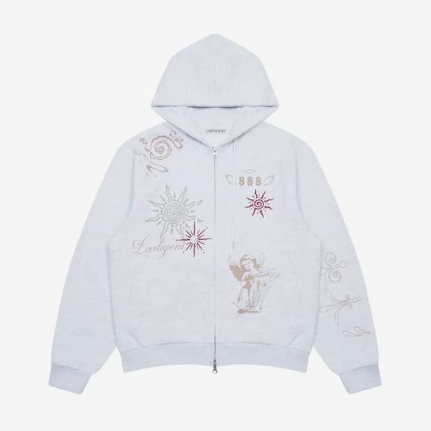 L19 ANGEL HOOD ZIP-UP 라티젠 후드집업 