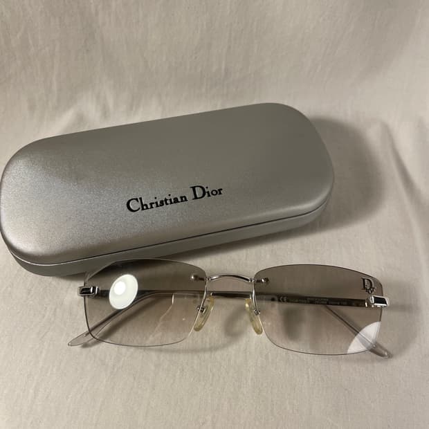Christian Dior Tiger 29GNM 디올 실버프레임선글라스