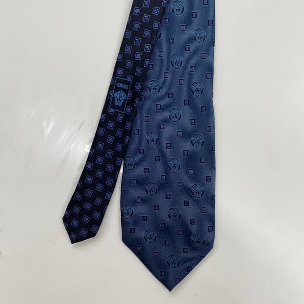Gianni Versace 베르사체 모노그램 정품 명품넥타이