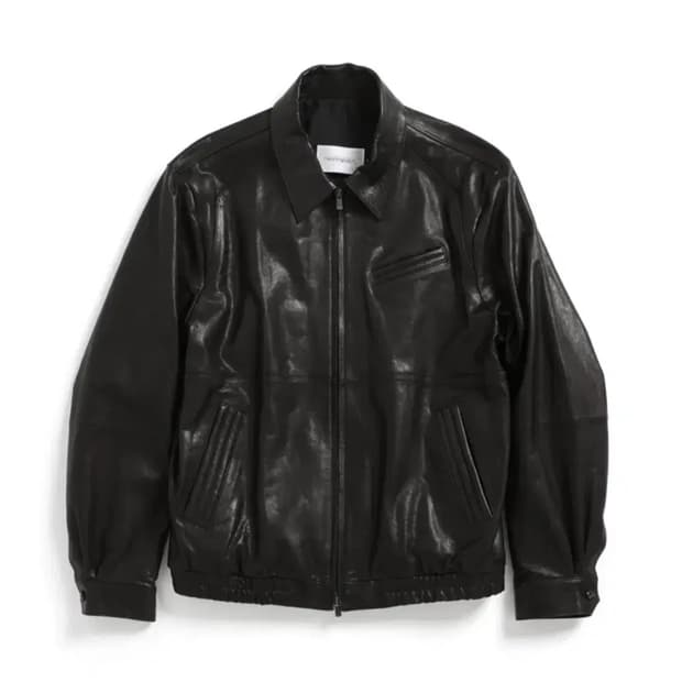 [2] 해칭룸 스티치 볼륨 레더 자켓