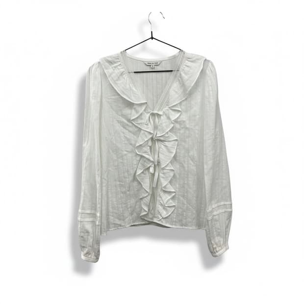 Mars en Avril 프릴 블라우스 S