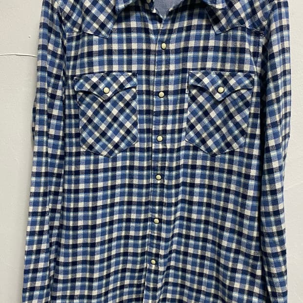 리바이스 화이트탭 웨스턴 플라넬 셔츠