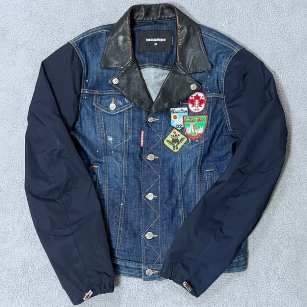 DSQUARED2 mix Denim jacket 디스퀘어드 믹스데님자켓
