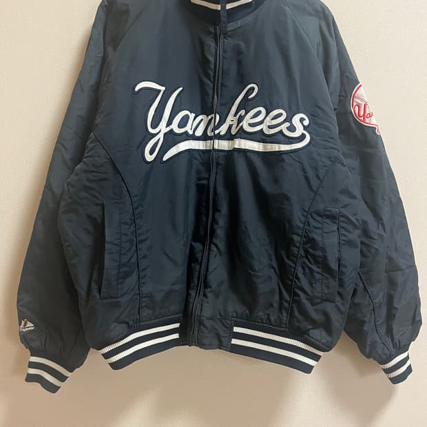 마제스틱 빈티지 뉴욕 양키스 자켓