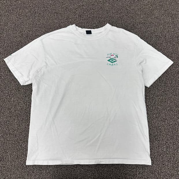 엄브로 반팔티셔츠 화이트 110(2XL)