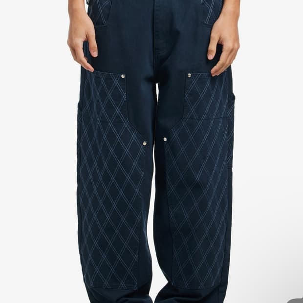 CROSS STITCH DOUBLE KNEE JEANS 스타팀 30