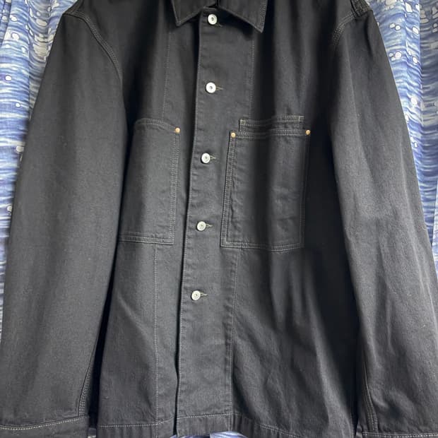 [50] 르메르 워크웨어 오버셔츠 블랙