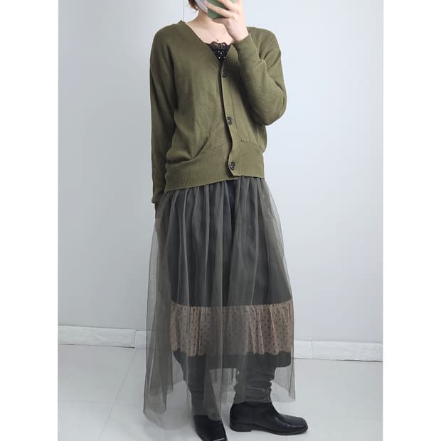 샤 레이어드 가디건