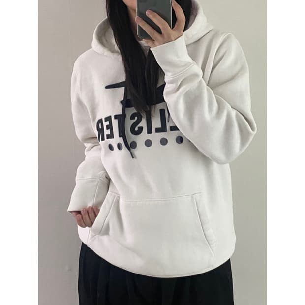홀리스터 후드티