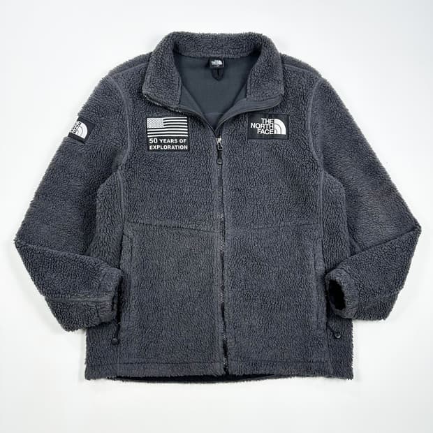 노스페이스 50주년 양털 뽀글이 후리스 챠콜 그레이 L