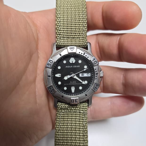세이코 알바 아쿠아기어(Aqua Gear) V348-6A50