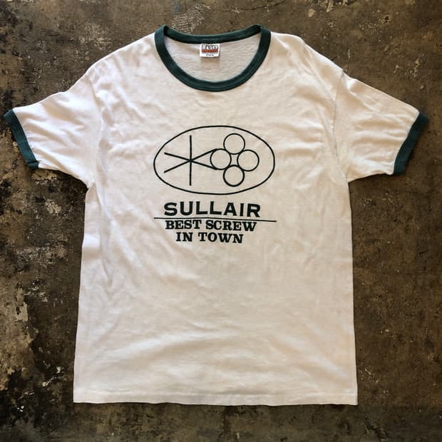 70s~90s Ringer T-shirt-XL