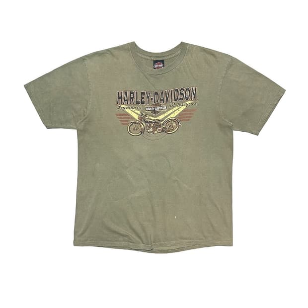 할리데이비슨 2006 프린팅 티셔츠 made in usa