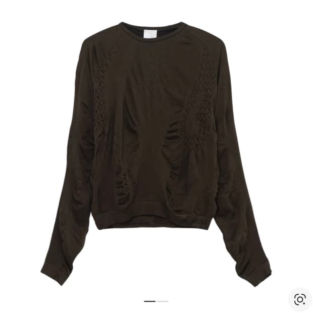 [M] ROA 3D 니트 롱슬리브 탑