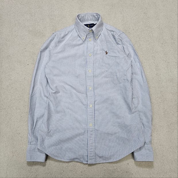 폴로 랄프 로렌 신형 스트라이프 셔츠 XS 커스텀핏