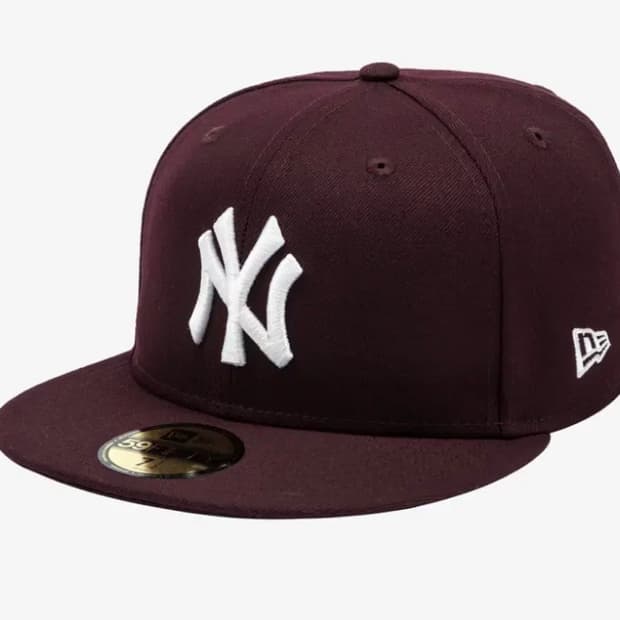 [7 1/2] 뉴에라 59FIFTY 버건디 와인 마룬