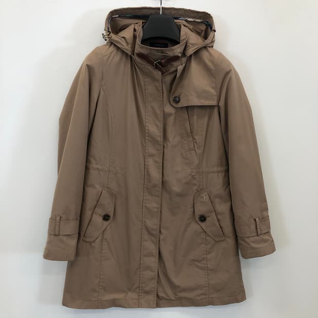 헤지스 트렌치후드코트 85 내피분리가능