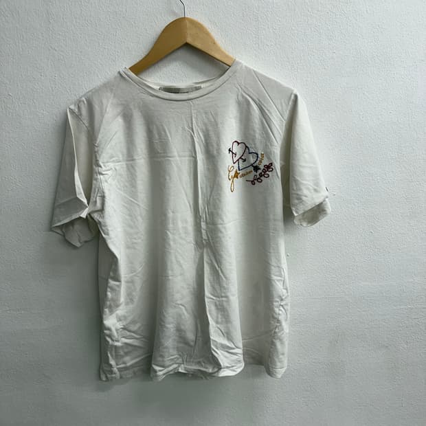 골든구스 ITALY 21SS 하트애로우 티셔츠 S