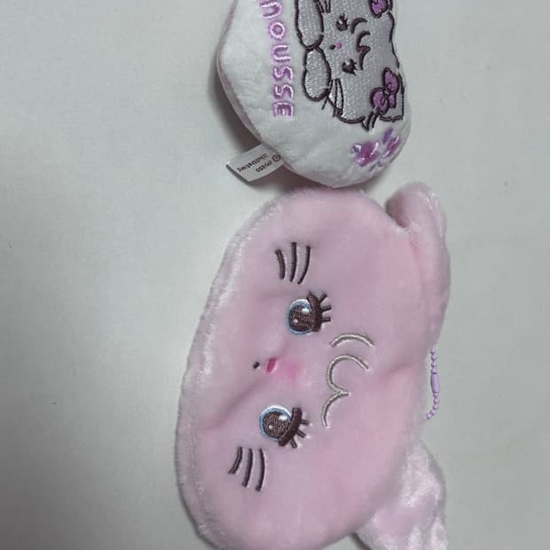 mikko 캐릭터즈 굿즈 판매 냠냠 파티 미니 피규어 라떼 페이스 파우치