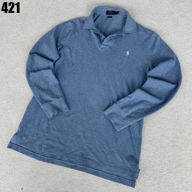 폴로 랄프로렌 블루 긴팔