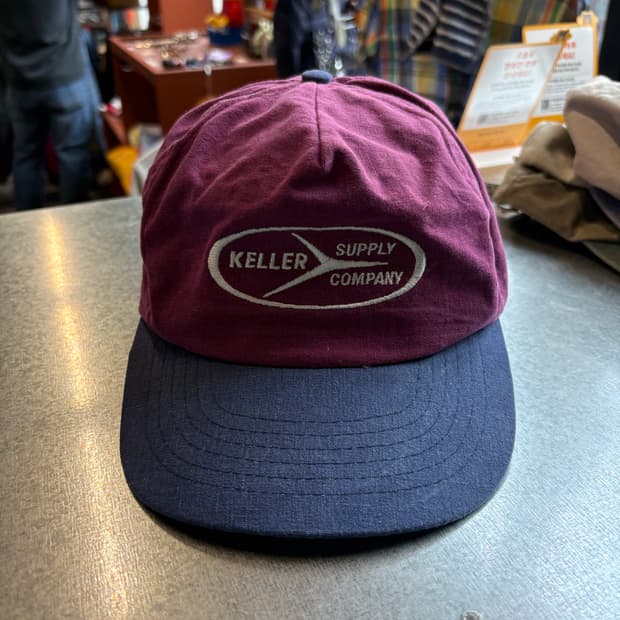 80s 미국 배관 유통 회사 로고 빈티지 캡