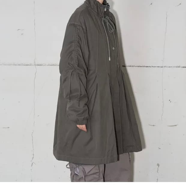 Typeservice Pleated Fleece Long Jumper