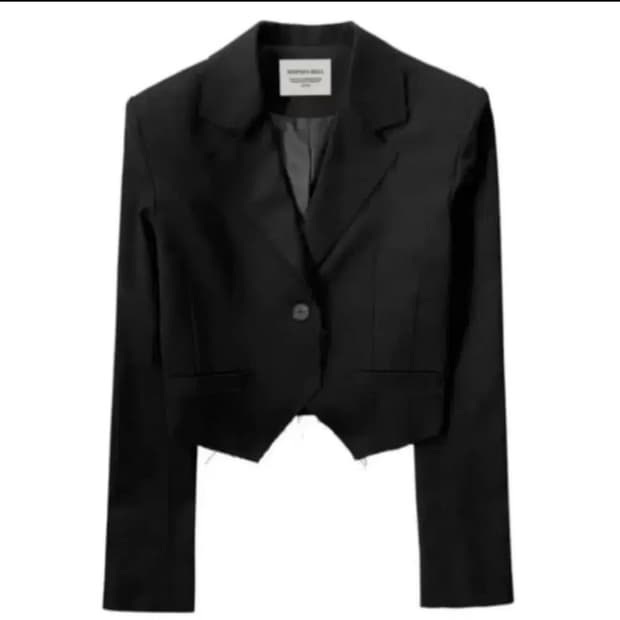 보헤미안서울 컷팅 스펜서 자켓