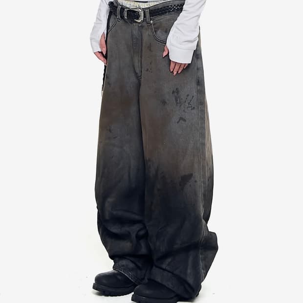 아캄팬츠 그레이 1size