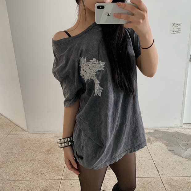 Buckaroo Wing Cross Graphic Tee