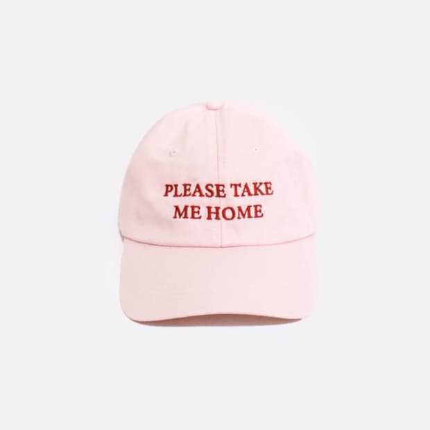 인앤양인하모니 핑크 볼캡