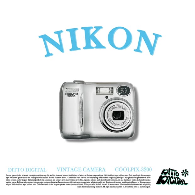 Nikon Coolpix 3200디카