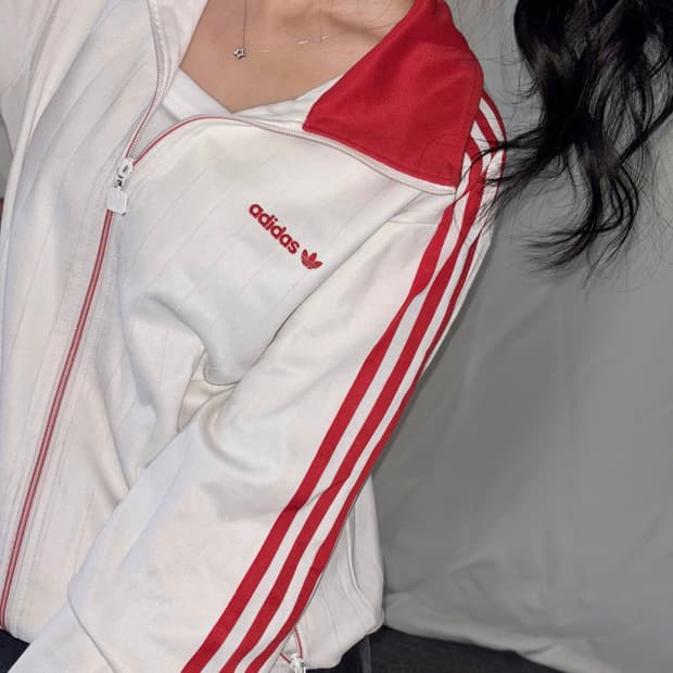 🐰아디다스 베켄바우어 흰빨 트랙탑 져지♥️