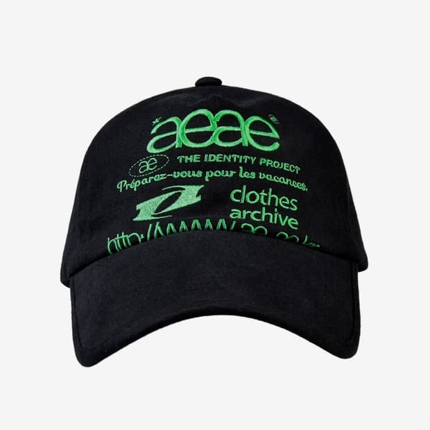 AEAE wep log ballcap [black-green]
