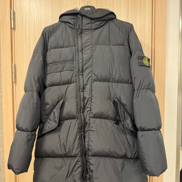 17FW 스톤아일랜드 크링클랩스 롱 S사이즈