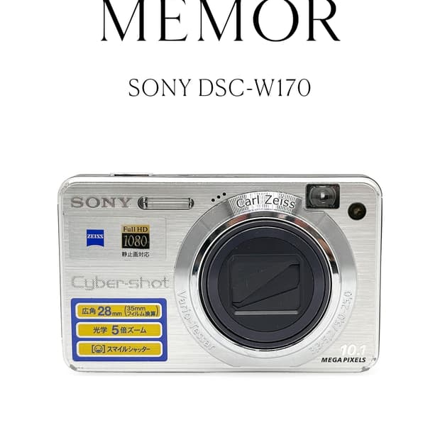 빠른 반응속도🤍SONY DSC-W170 소니 디카 카메라