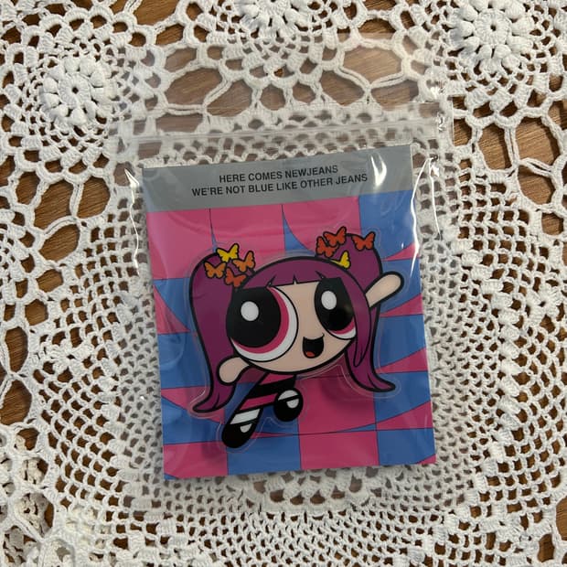 (한정판)뉴진스x파워퍼프걸 하니 그립톡