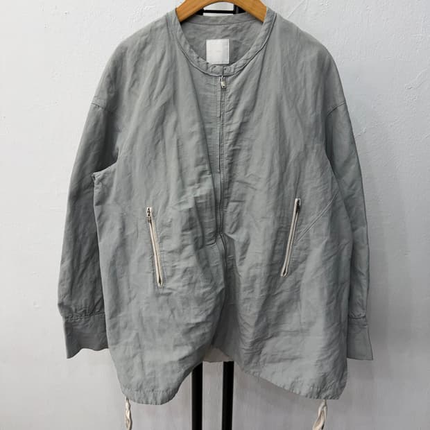 정품) 구호 여성 오버핏 그레이 블루종 점퍼 82