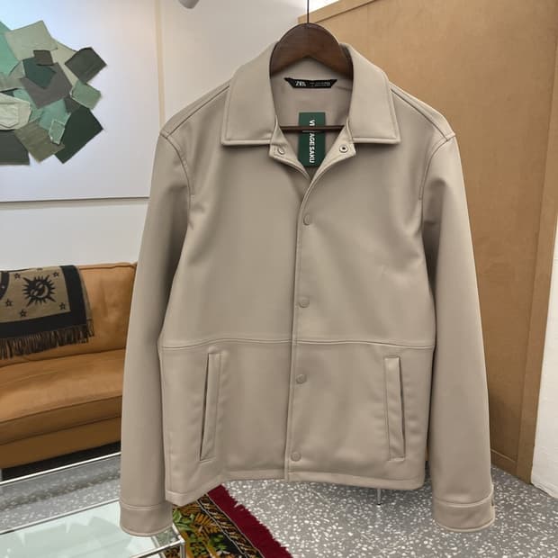 자라 ZARA 캐쥬얼 레자 가죽자켓 95 C05722