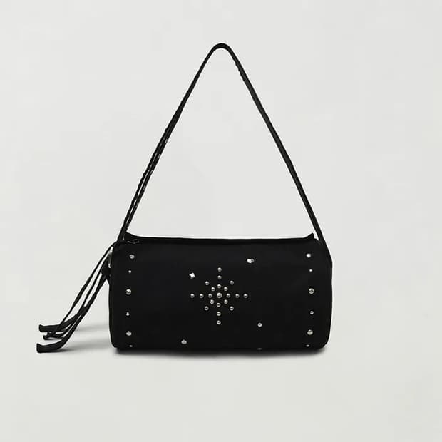 바이아틀리에 미로 스터드 백 블랙 (MIRO BAG)