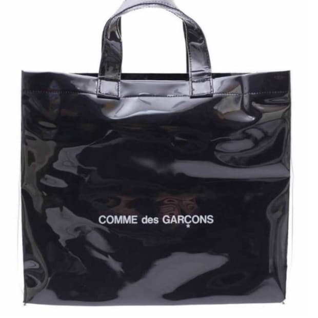 꼼데가르송도쿄 PVC 한정판 토트백