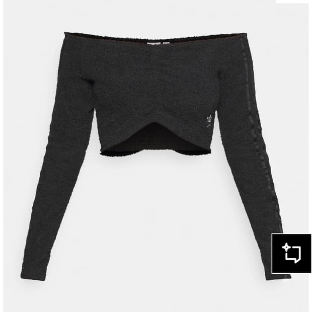 아디다스 오프숄더 탑