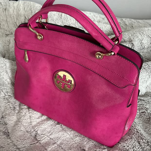 tory burch hotpink bag