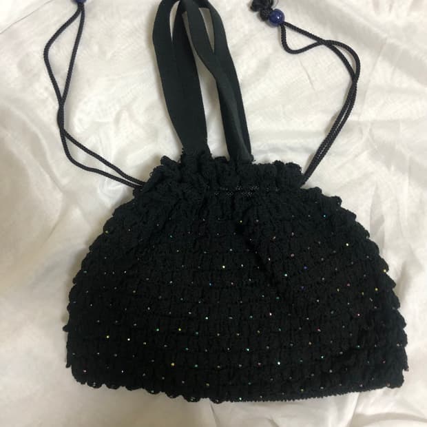 큐빅 복조리 파우치