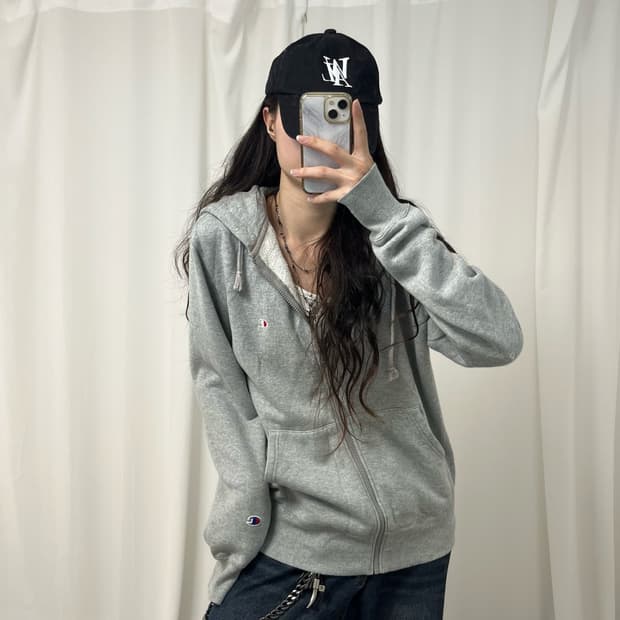Champion hood zip-up