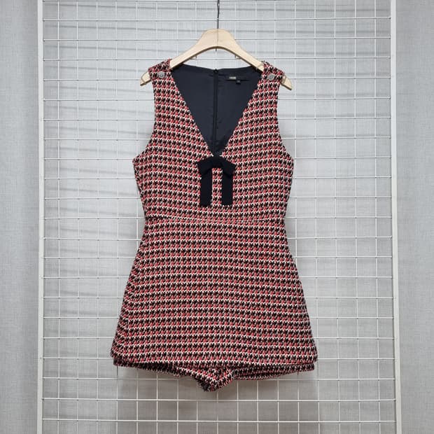 마쥬 트위드원피스 트위드점프수트