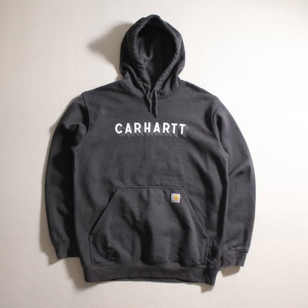 Carhartt 칼하트 레인 디펜더 로고 기모 후드티